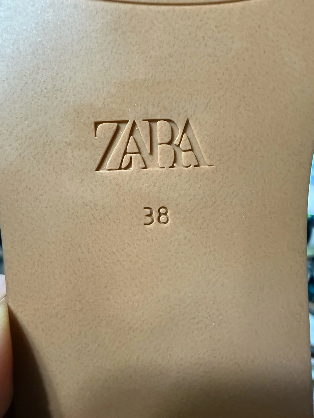 ZARA Blue Sandals - Picture 3 of 3